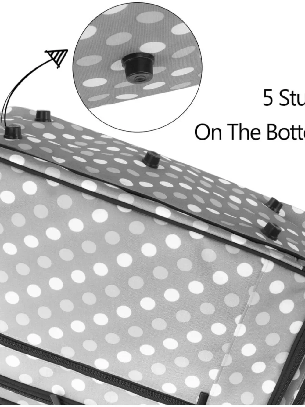 Sewing Machine Case with Removable Padding Pad, Travel Case for Sewing Machine a - Picture 6 of 8